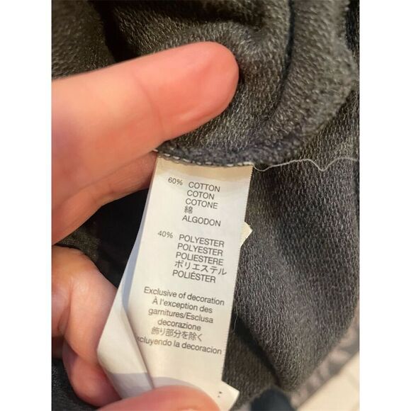 GapFit Women's Gray Zippered Hoodie Jacket XL Casual Travel - Picture 7 of 8